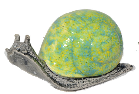 12" Mosaic Round Shelled Snail | 1/case