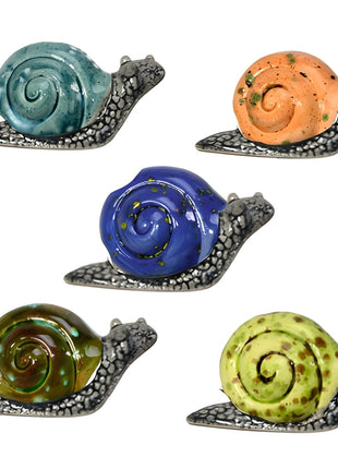 Snail (Small) - 25/case – 5 colors (5 pcs. of each color)