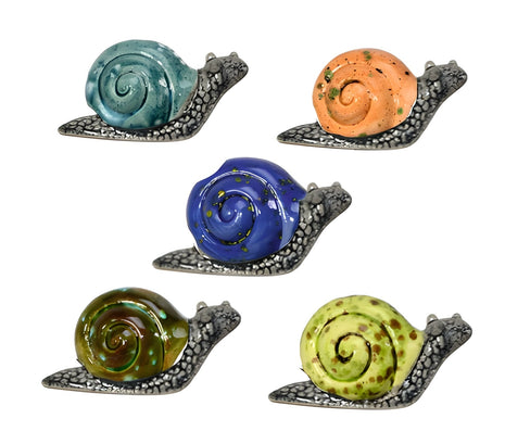 Snail (Small) - 25/case – 5 colors (5 pcs. of each color)