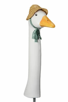 Goose with Straw Hat | 10/case