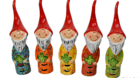 8" Gnome with Shammrock