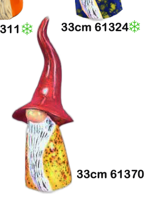 13" Gnomes with Pointed Hats | 2/case