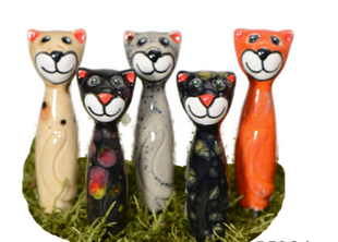 3" Mini Cat Potsticker | 25/case