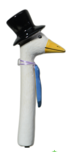 Goose with Top Hat and Tie (10/case)